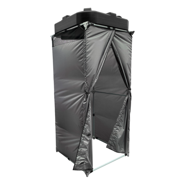 Дачный душ 110 литров с подогревом (Серый) Дачный душ 110 литров с подогревом (Серый)